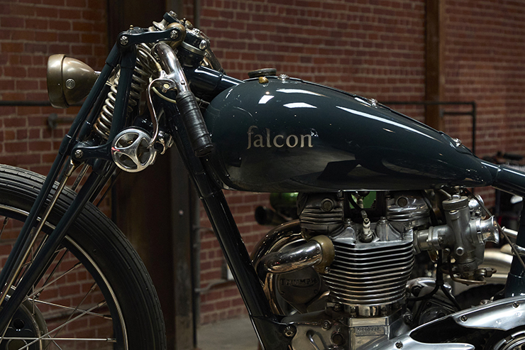 Custom Motorcycles Built by Falcon