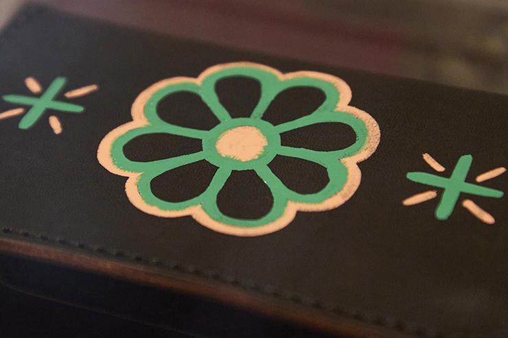 Jaque Fragua x Larry Smith / Hand Painted Leather Goods