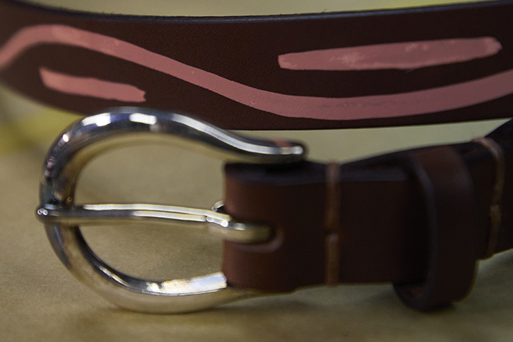 Jaque Fragua x Larry Smith / Hand Painted Leather Goods