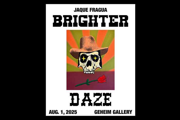 Brighter Daze / Jaque Fragua Art Show at Geheim Gallery, Bellingham Washington U.S.A.