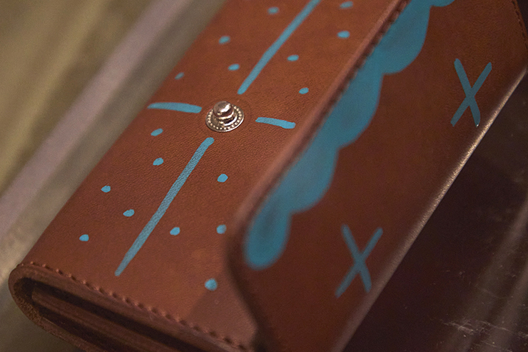 Jaque Fragua x Larry Smith / Hand Painted Leather Goods