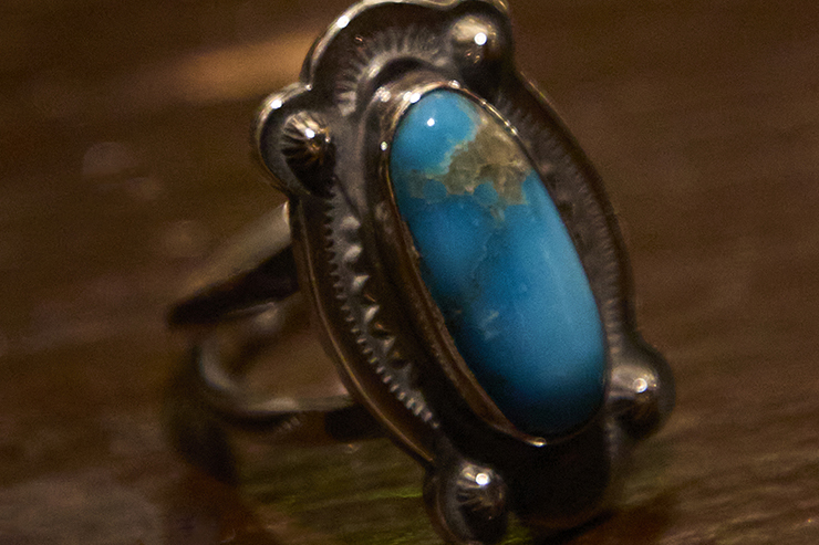 4 Point Turquoise Ring