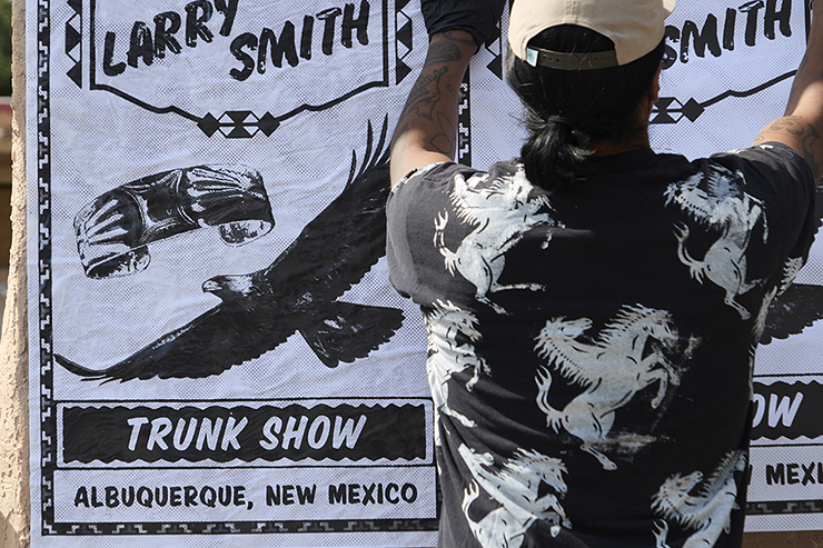 LARRY SMITH Trunk Show in Albuquerque, New Mexico, USA