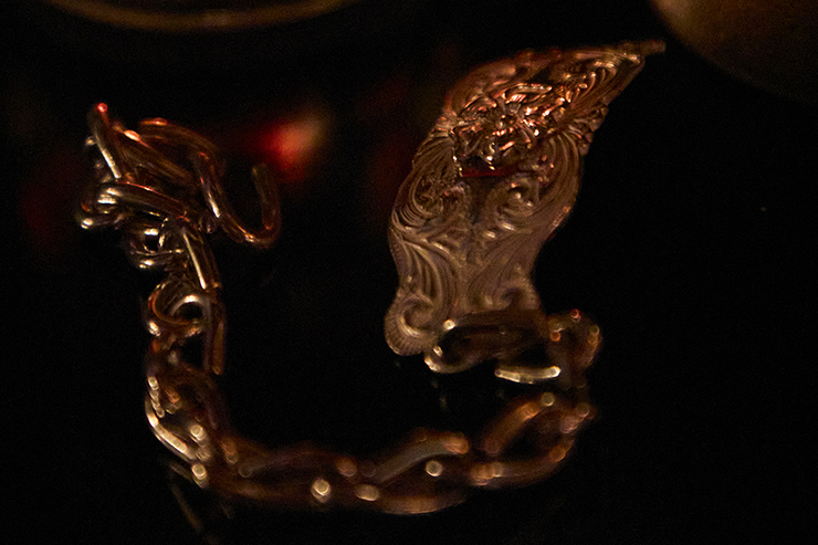 Karakusa Rose Country Chain Bracelet No. 97