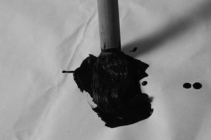 “Kokorozashi” Calligraphy Work by Taka