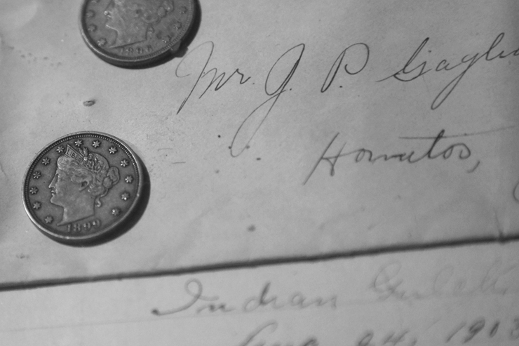 1903 Letters & Coins