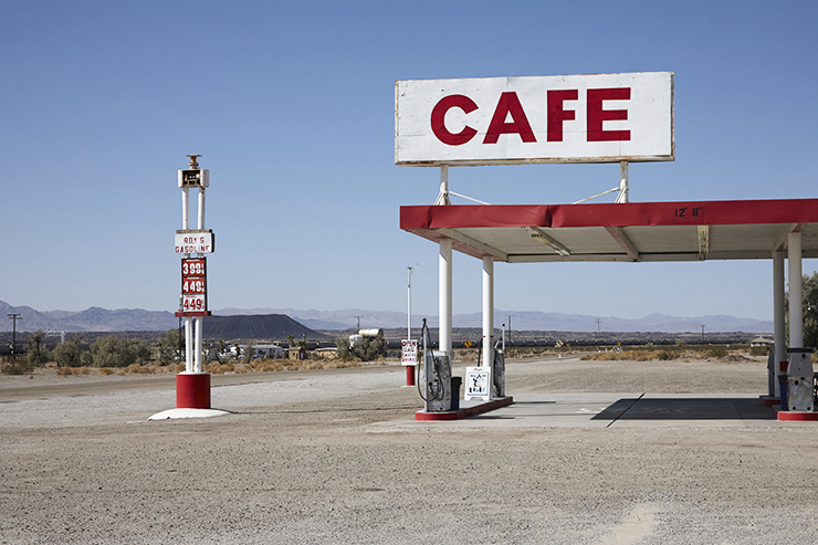 Motel, Gas, Cafe