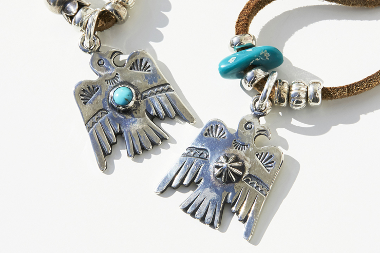 Thunderbird Necklace (Turquoise) / Thunderbird Necklace (Shell)