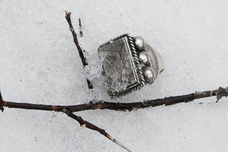 Snow / 6 Point Liberty Ring / RG-0070