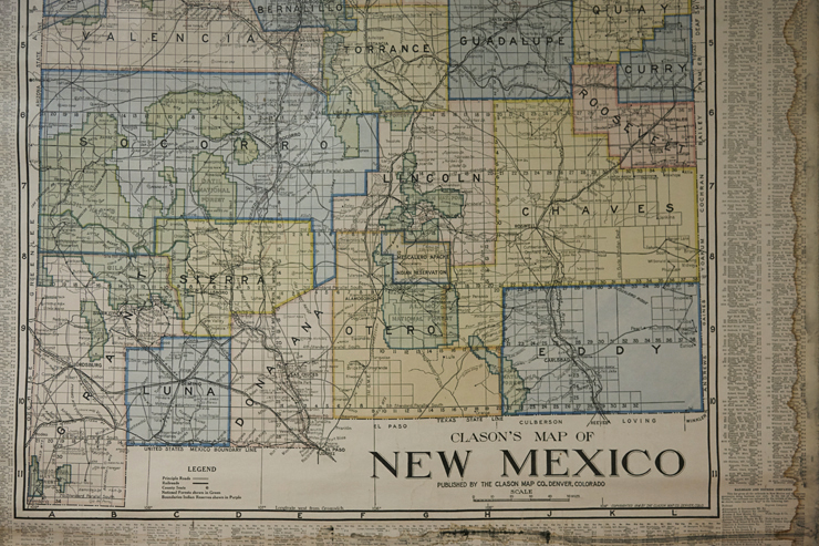 Map of New Mexico