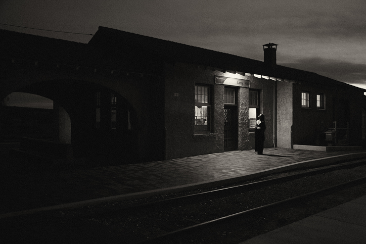 Lamy Station, New Mexico / Feather