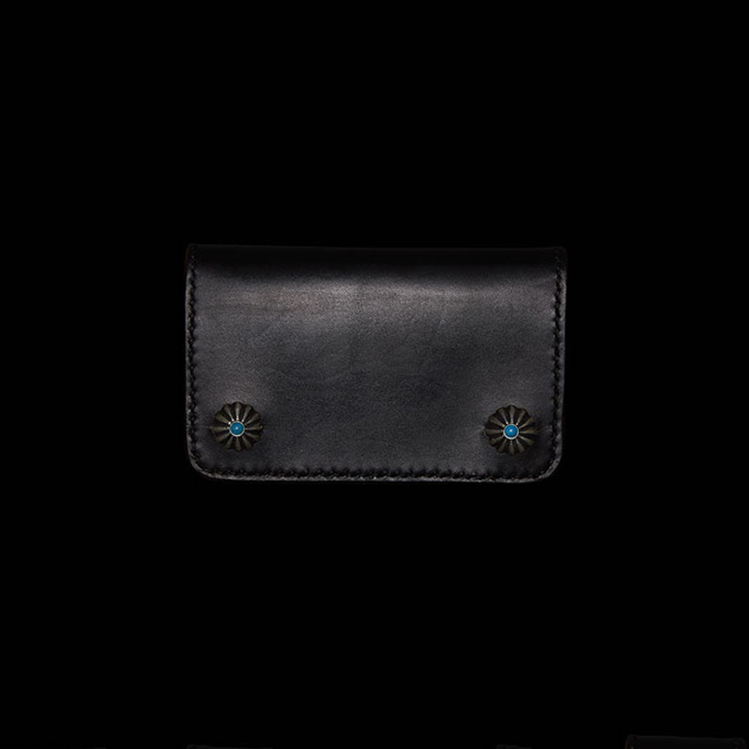 TRUCKERS WALLET No. 2, SMALL (TURQUOISE SHELL)