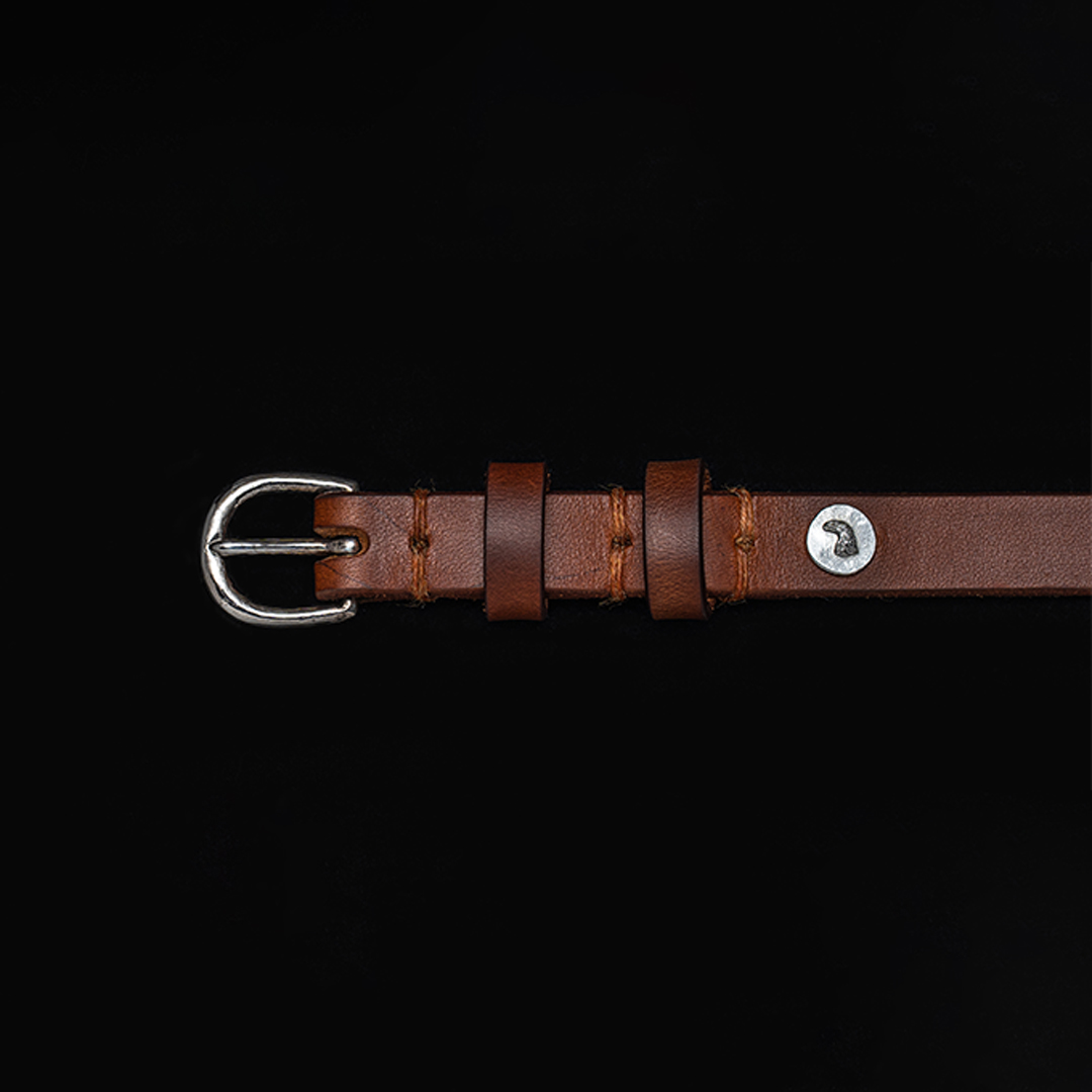 HORSESHOE BUCKLE, EXTENDED TIP BELT