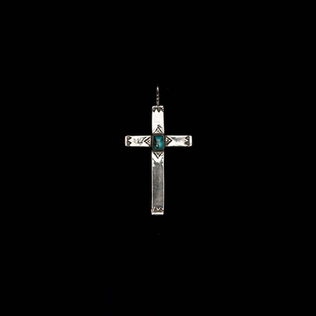 CROSS PENDANT (TURQUOISE)