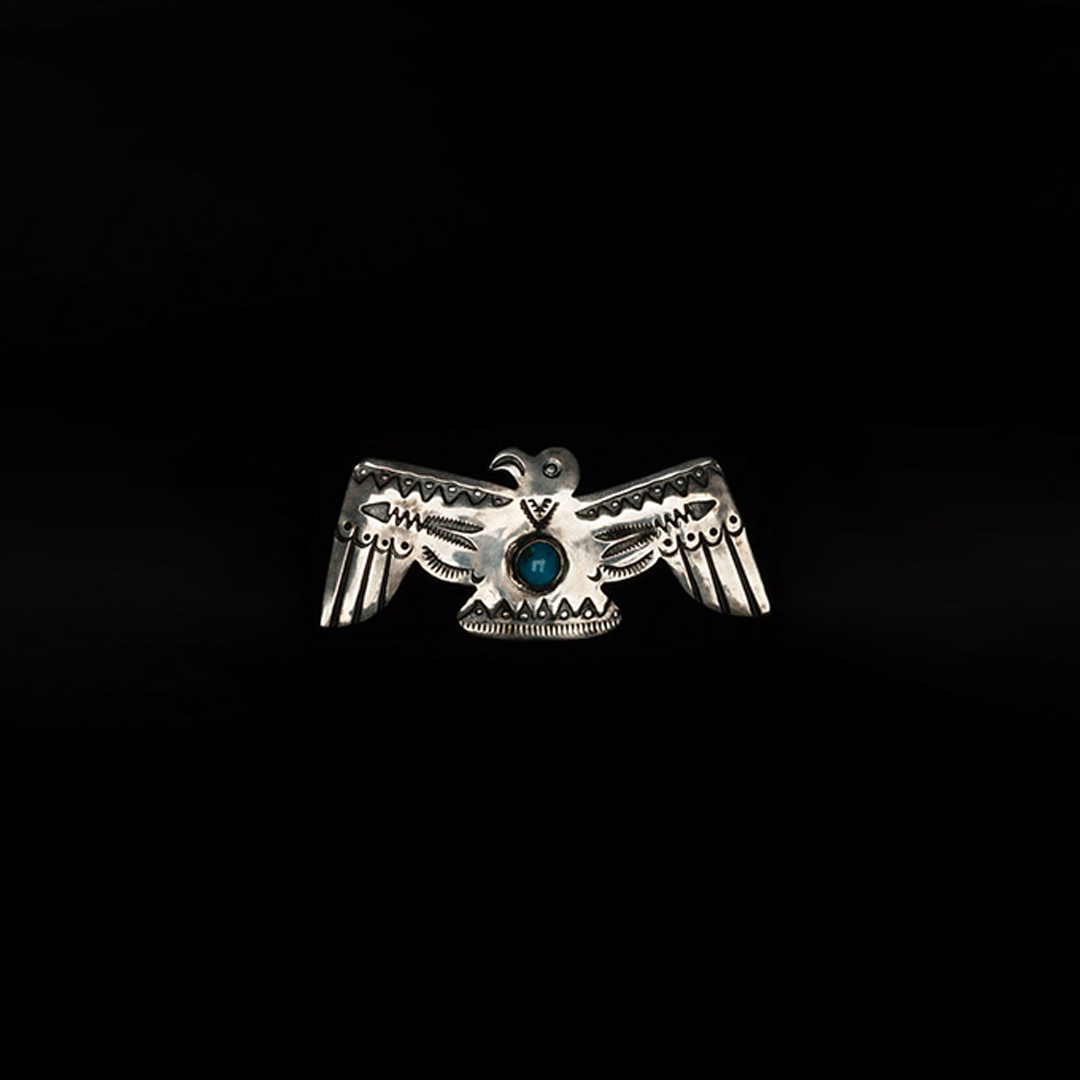 FLYING THUNDERBIRD PENDANT (ARROW, TURQUOISE)