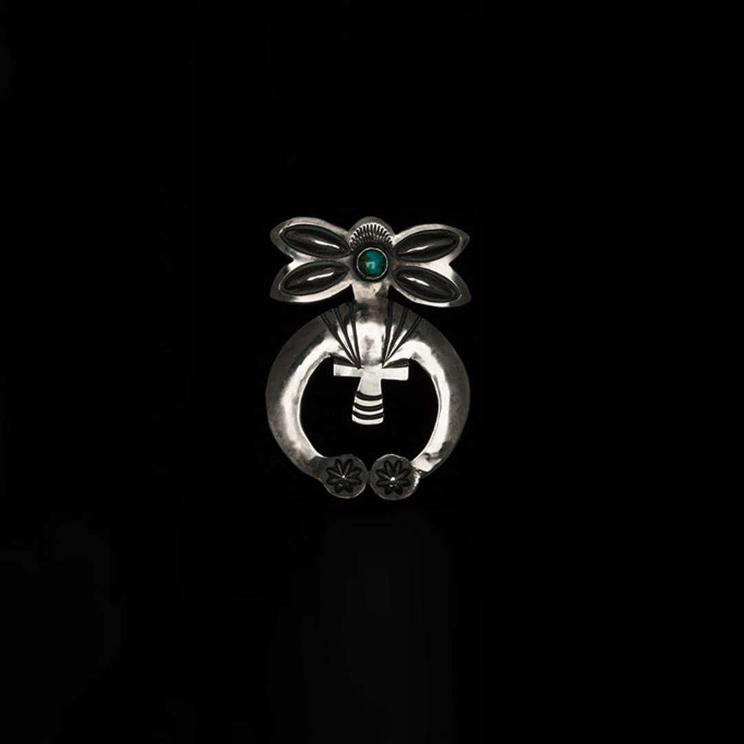 BUTTERFLY NAJA PENDANT (TURQUOISE)