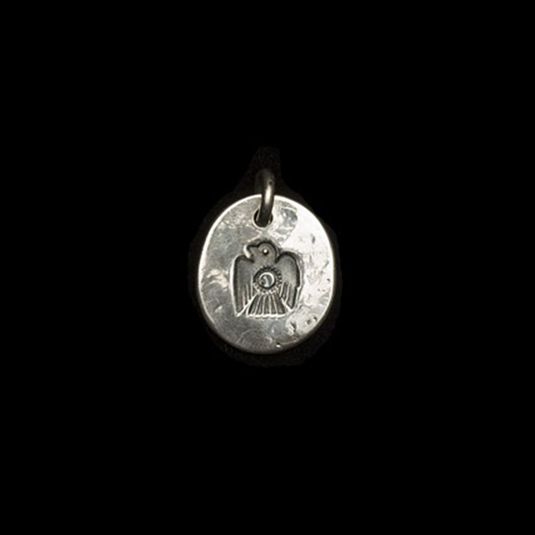 THUNDERBIRD STAMPED PENDANT