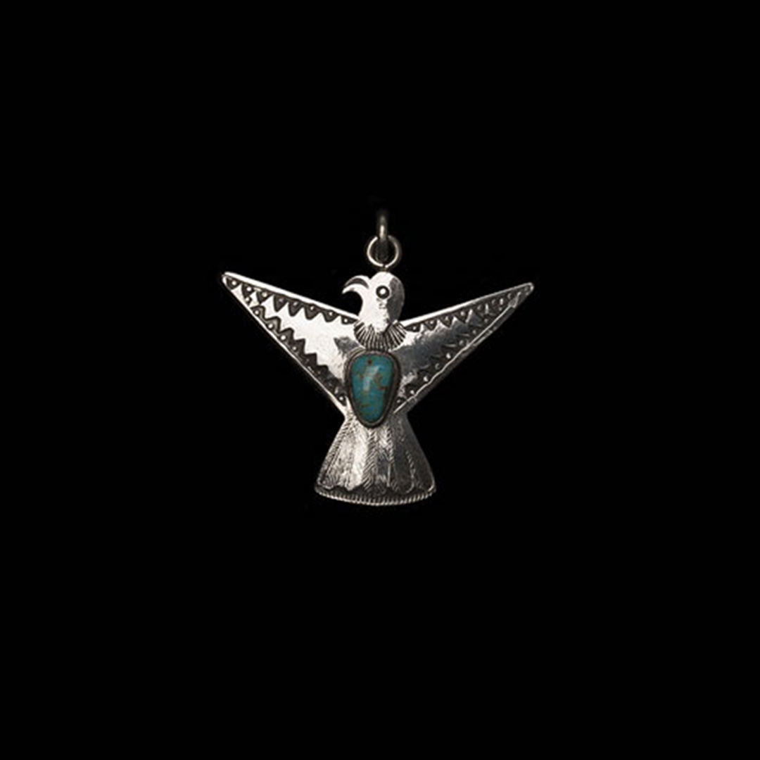 FLYING THUNDERBIRD PENDANT (TURQUOISE)