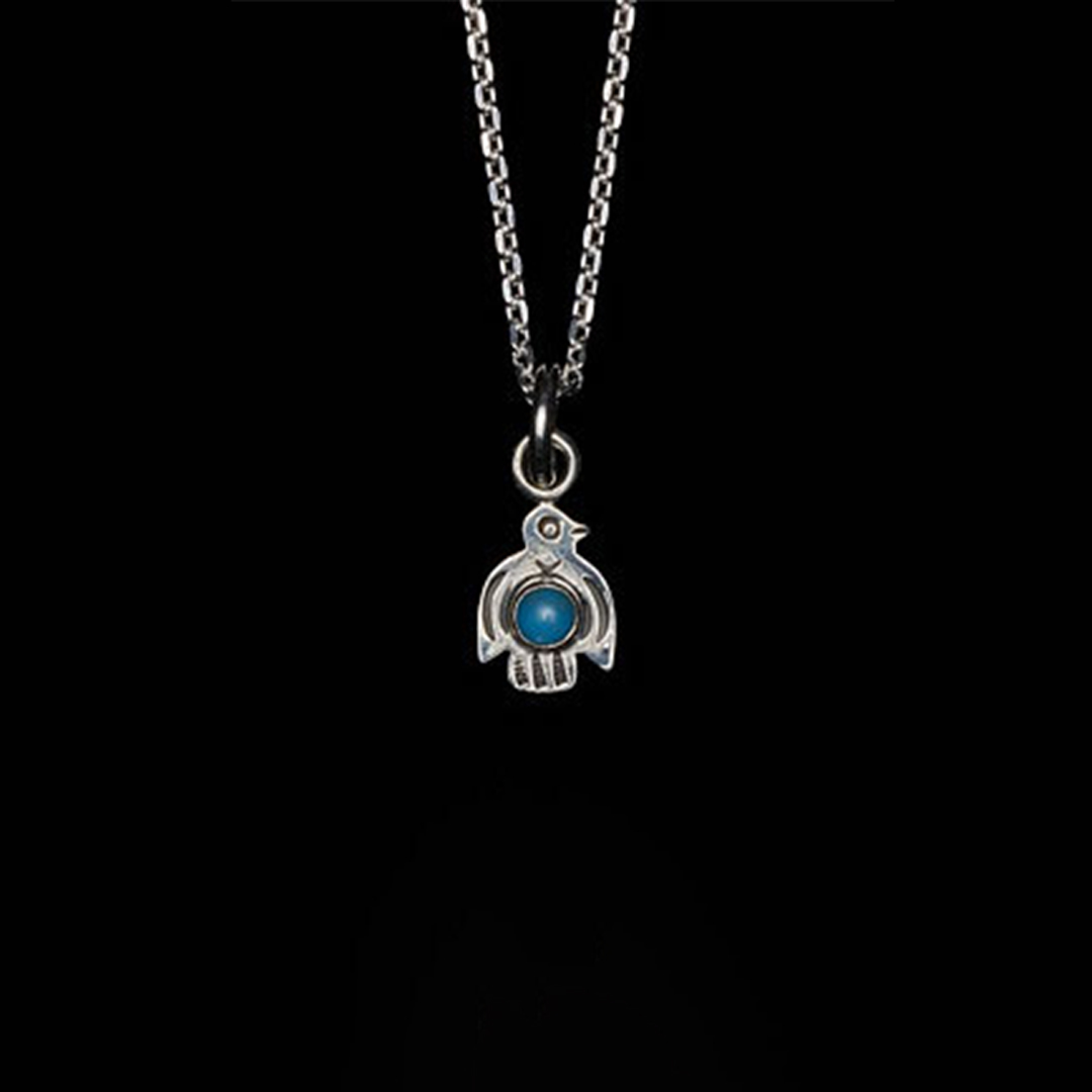 BABY THUNDERBIRD PENDNT (TURQUOISE)