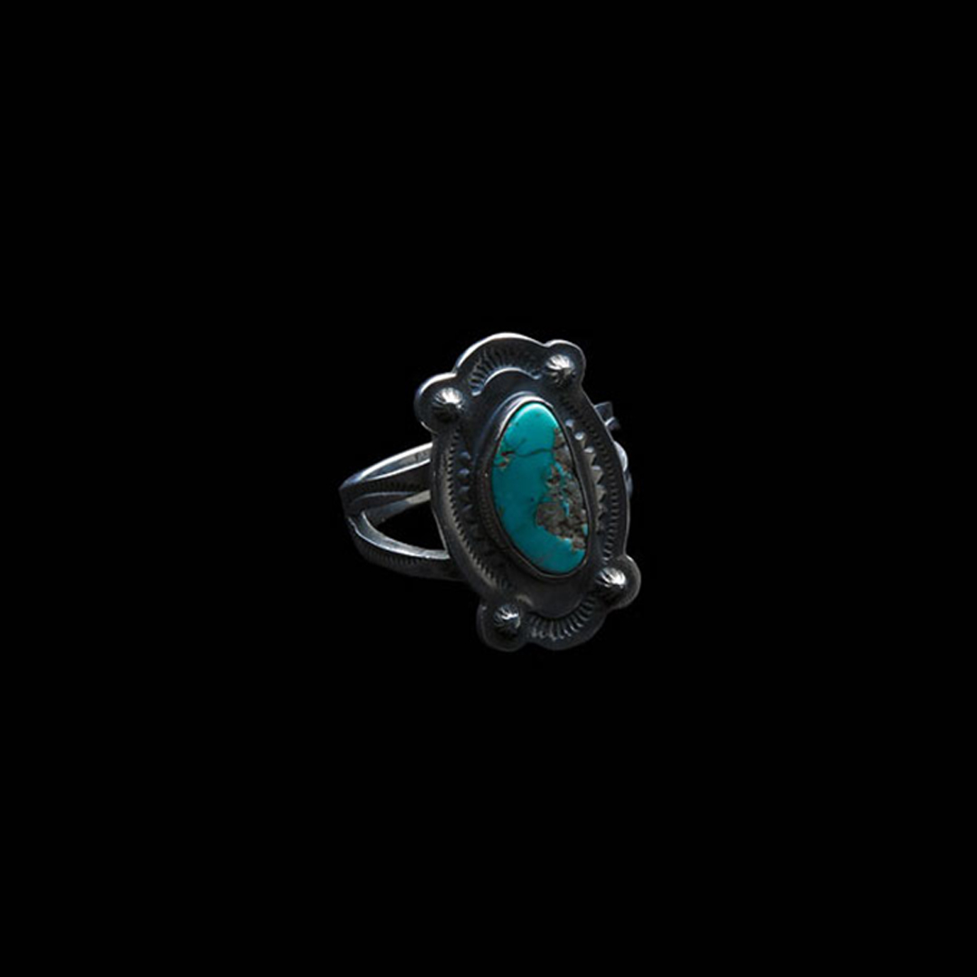 4 POINT TURQUOISE RING